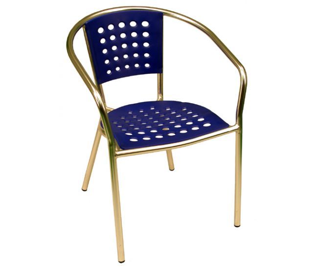 South Beach Club Chair - Blue