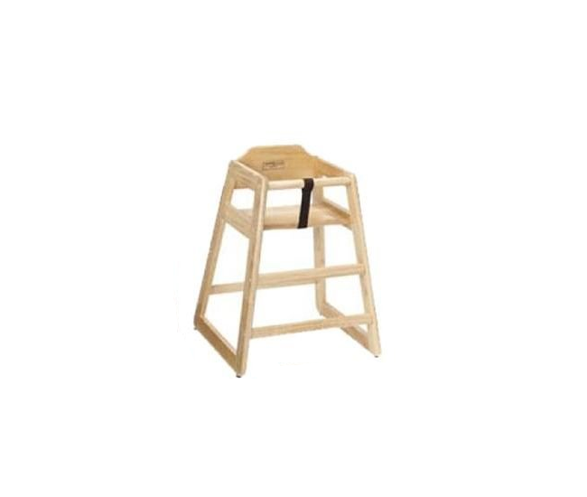 Natural Wood High Chair