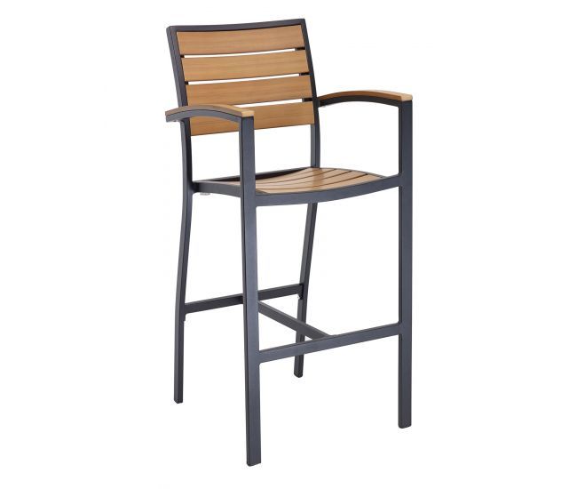 Cedar Key Arm Bar Stools Restaurant & Commercial Use Outdoor Furniture