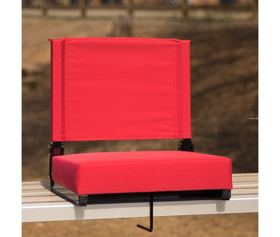 Lightweight clearance stadium seats